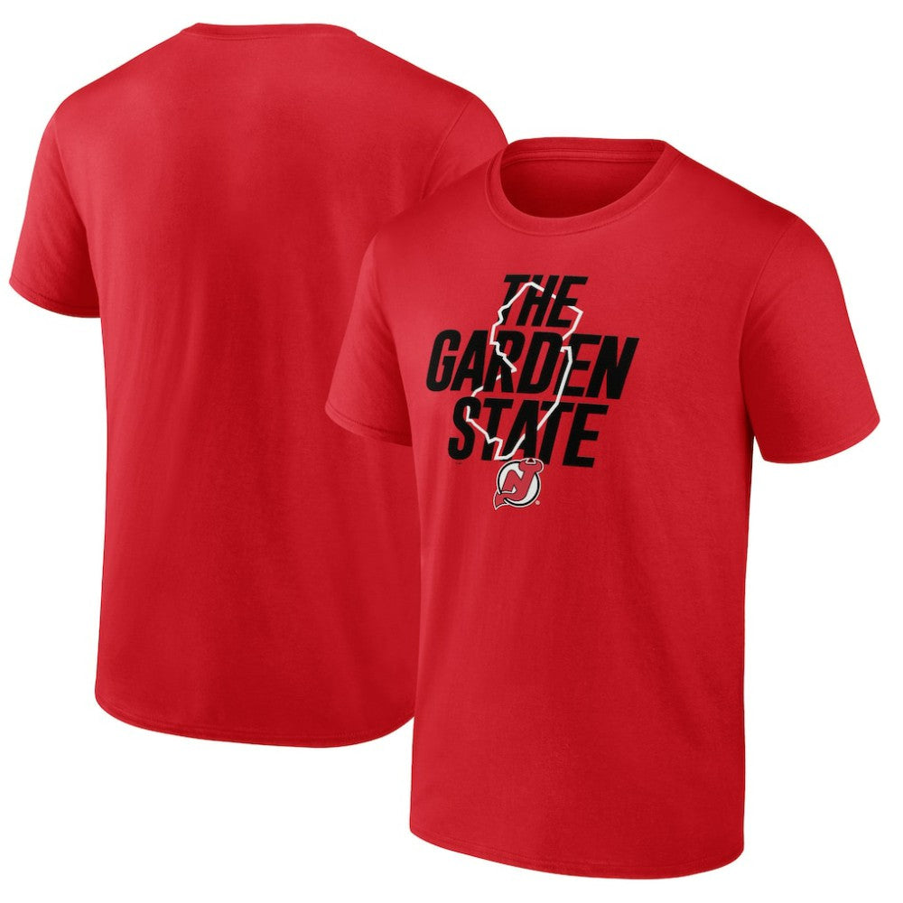 New Jersey Devils Fanatics Local T-Shirt - Red - NHL
