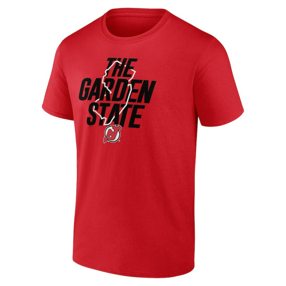 New Jersey Devils Fanatics Local T-Shirt - Red - NHL