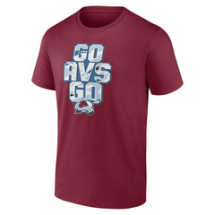 Colorado Avalanche Fanatics Local T-Shirt - Burgundy - NHL