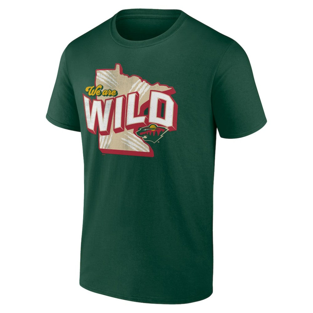 Minnesota Wild Fanatics Local T-Shirt - Green - NHL