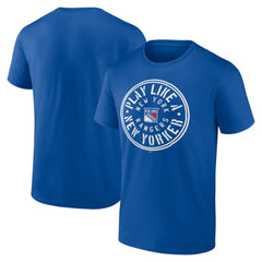 New York Rangers Fanatics Local T-Shirt - Blue - NHL