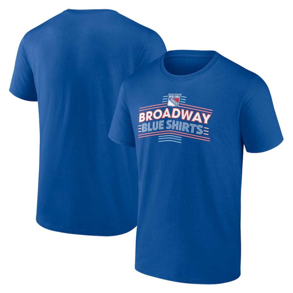 New York Rangers Fanatics Local Domain T-Shirt - Blue - NHL