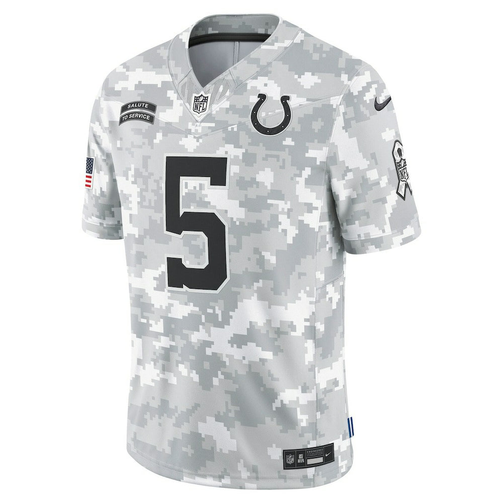 Anthony Richardson Indianapolis Colts 2024 Salute to Service Limited Jersey Arctic Camo | Nike for Sale