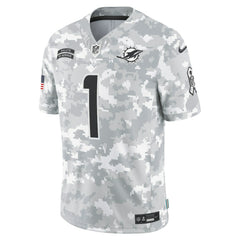 Tua Tagovailoa Miami Dolphins 2024 Salute to Service Limited Jersey Arctic Camo | Nike for Sale