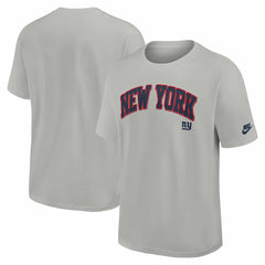 New York Giants Rewind Statement Max90 T-Shirt Gray | Nike for Sale