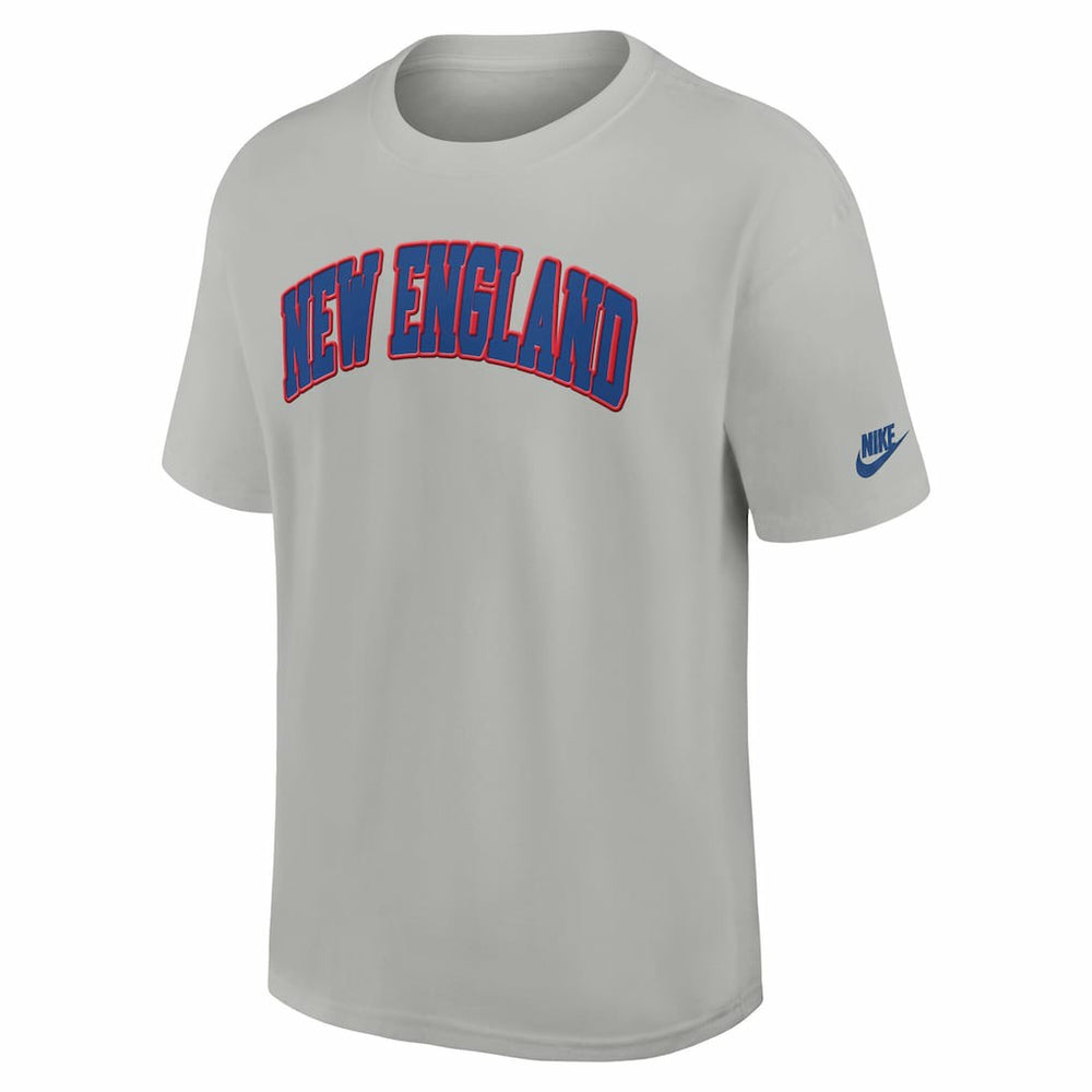 New England Patriots Rewind Statement Max90 T-Shirt Gray | Nike for Sale