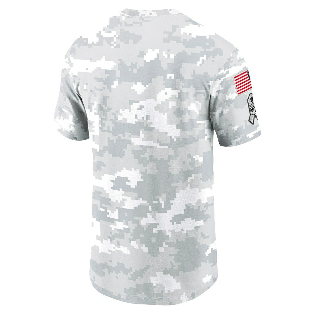 New York Jets 2024 Salute To Service Performance T-Shirt Arctic Camo | Nike for Sale