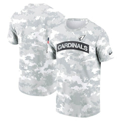 Arizona Cardinals 2024 Salute To Service Performance T-Shirt Arctic Camo | Nike for Sale
