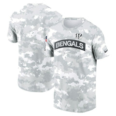 Cincinnati Bengals 2024 Salute To Service Big & Tall Performance T-Shirt White | Nike for Sale