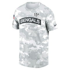 Cincinnati Bengals 2024 Salute To Service Big & Tall Performance T-Shirt White | Nike for Sale