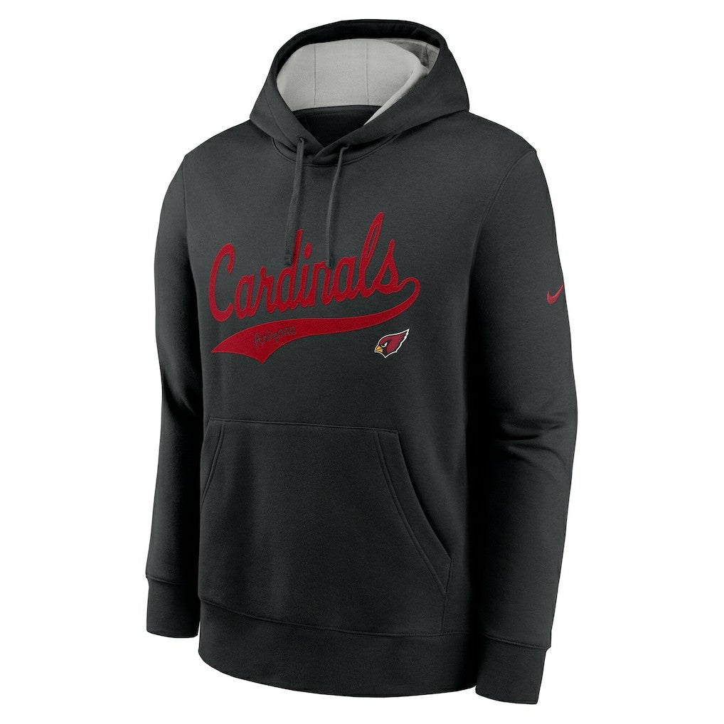 Arizona Cardinals Rewind Club Logo Pullover Hoodie Black | Nike for Sale