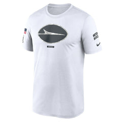 New York Jets 2024 Salute To Service Legend Performance T-Shirt White | Nike for Sale