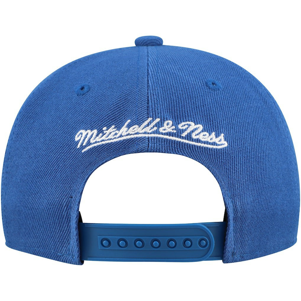 Detroit Lions Youth Gridiron Classics Ground Snapback Hat Blue | Mitchell & Ness