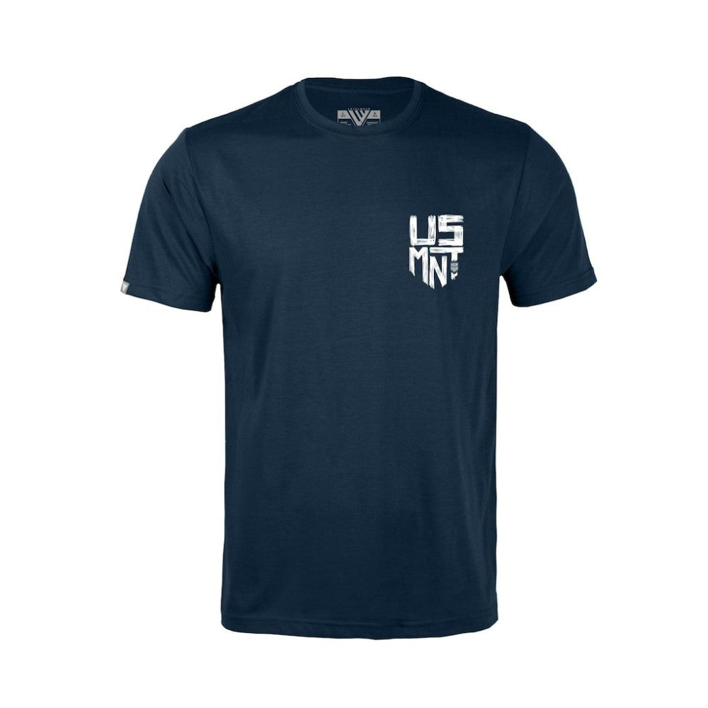 USMNT Levelwear Youth Little Richmond Scribble T-Shirt Navy - FIFA World CUP