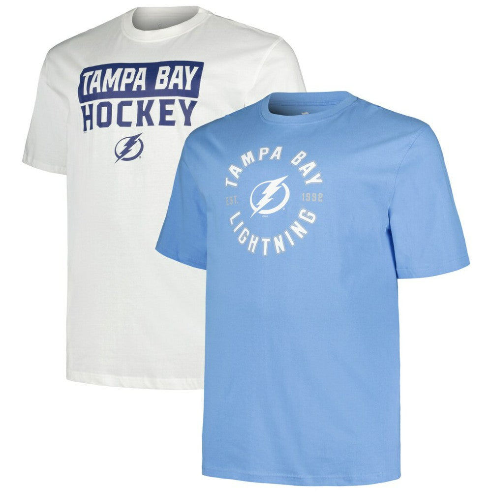 Tampa Bay Lightning Fanatics Big & Tall 2-Pack T-Shirt Set - NHL