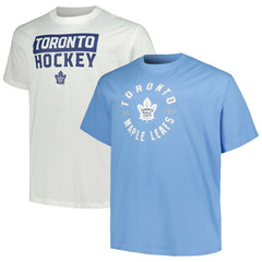 Toronto Maple Leafs Fanatics Big & Tall 2-Pack T-Shirt Set - NHL