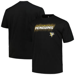 Pittsburgh Penguins Fanatics Big & Tall Wordmark T-Shirt - NHL