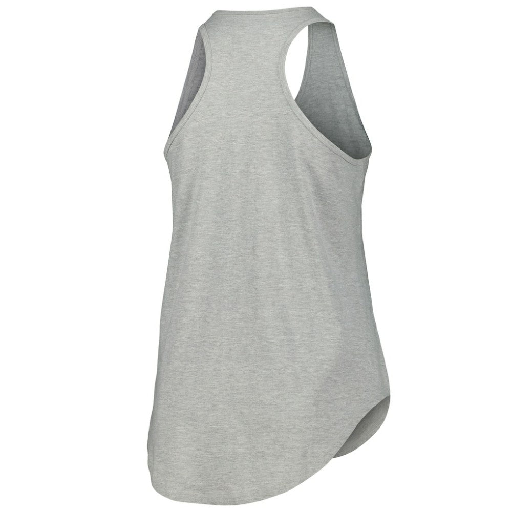 Tampa Bay Lightning Fanatics Women's Plus Size Racerback Tank Top - Heather Gray - NHL
