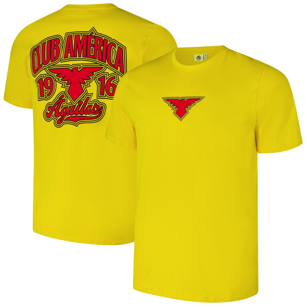 Club America Retro T-Shirt Gold - FIFA World CUP