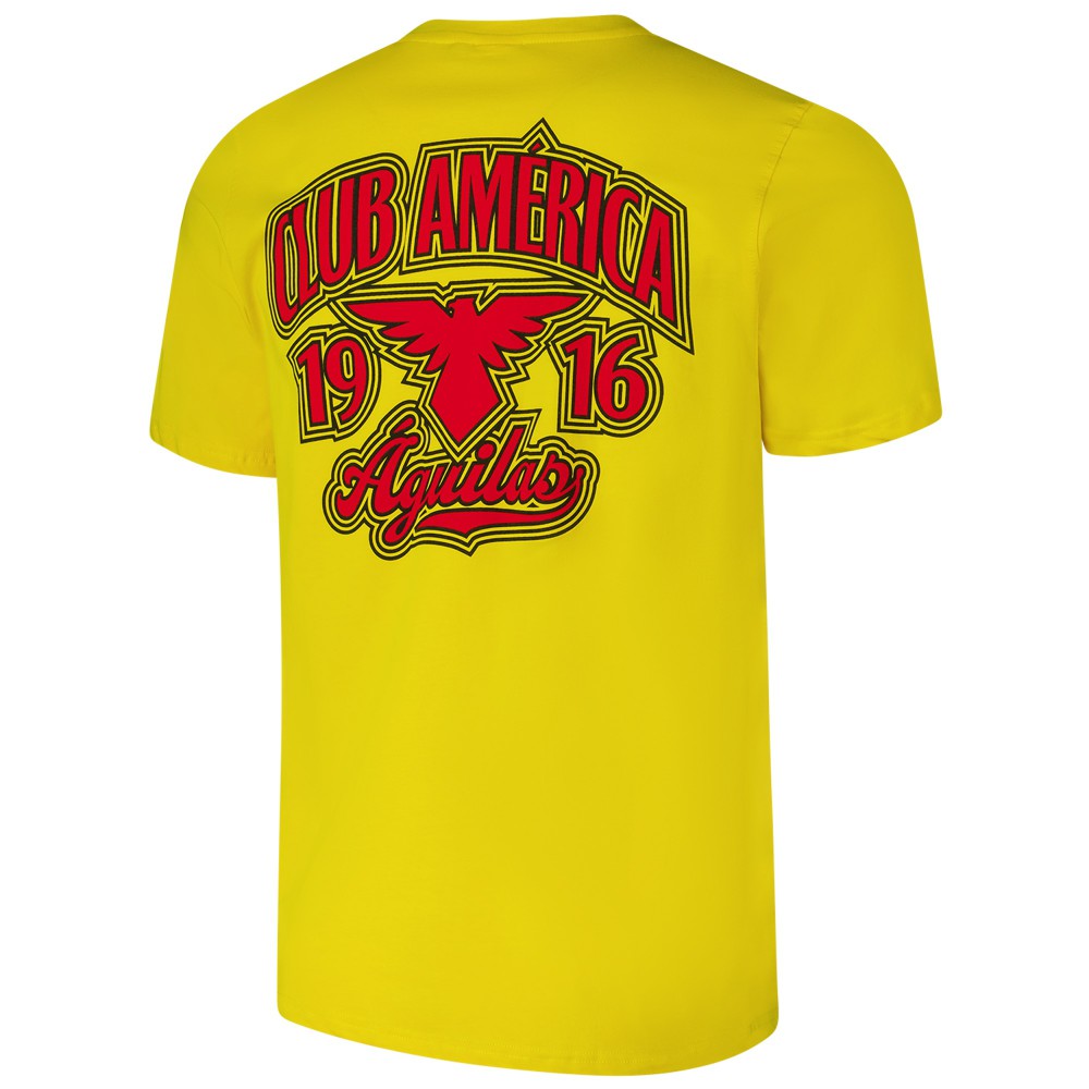 Club America Retro T-Shirt Gold - FIFA World CUP