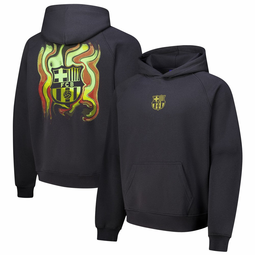 Barcelona Dream Oversized Hoodie Charcoal - FIFA World CUP