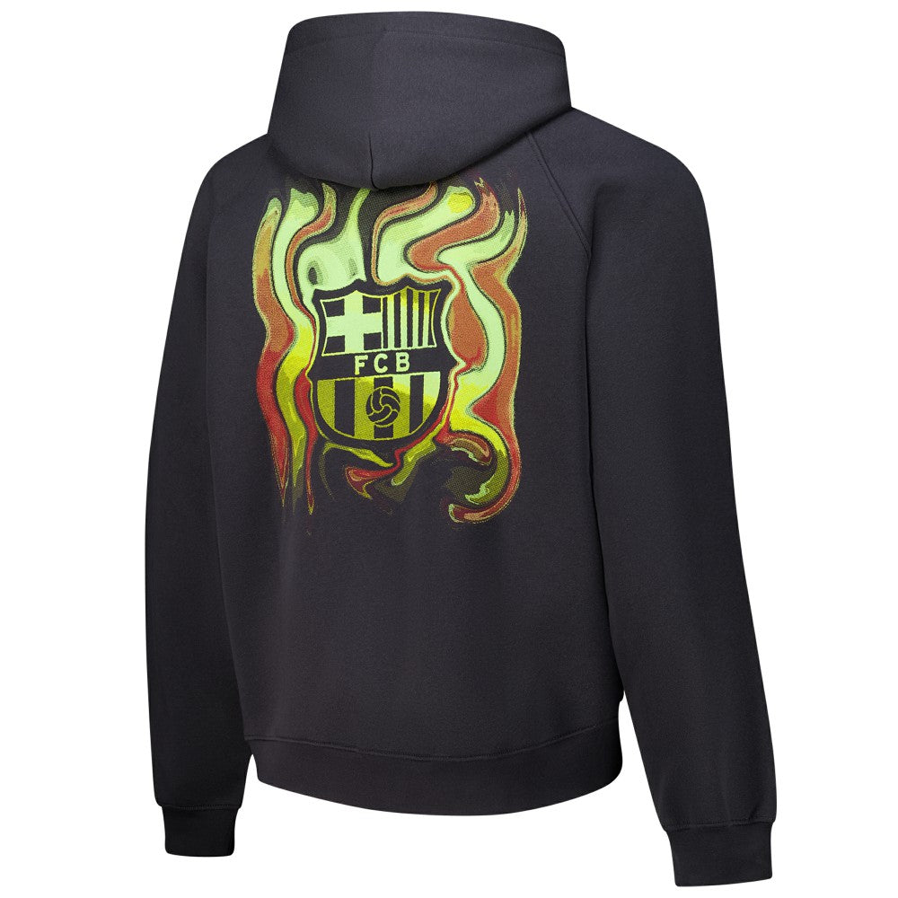 Barcelona Dream Oversized Hoodie Charcoal - FIFA World CUP
