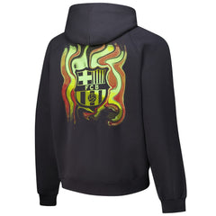 Barcelona Dream Oversized Hoodie Charcoal - FIFA World CUP