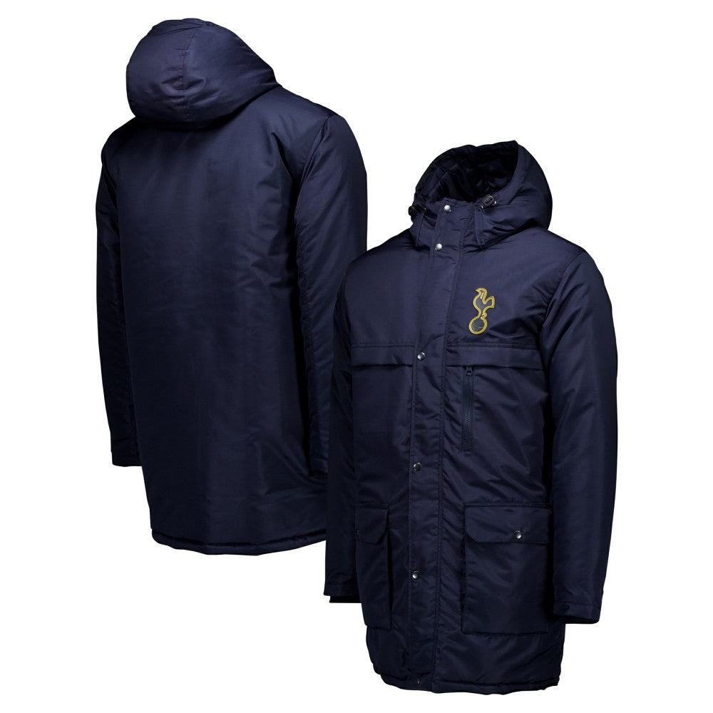 Tottenham Hotspur Winter Field Park Full-Zip Hoodie Jacket Navy - FIFA World CUP