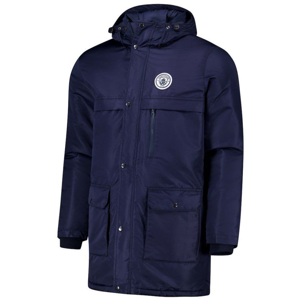 Manchester City Winter Field Park Full-Zip Hoodie Jacket Navy - FIFA World CUP