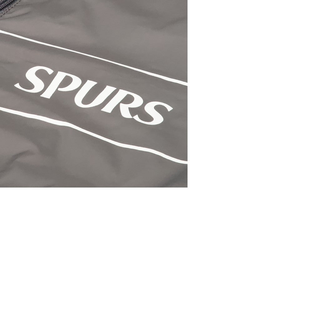 Tottenham Hotspur Home Match Hoodie Full-Zip Windbreaker Jacket Gray - FIFA World CUP