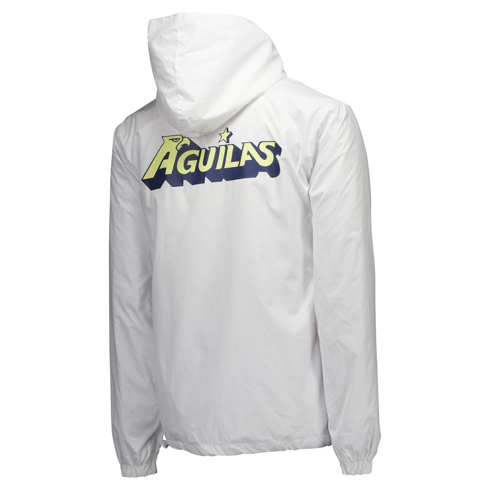 Club America Home Match Hoodie Full-Zip Windbreaker Jacket White - FIFA World CUP