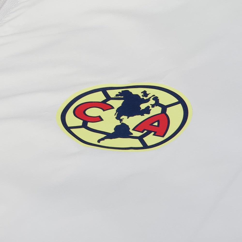 Club America Home Match Hoodie Full-Zip Windbreaker Jacket White - FIFA World CUP