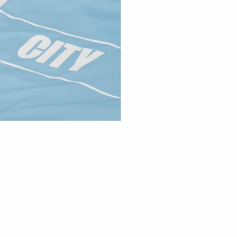 Manchester City Home Match Hoodie Full-Zip Windbreaker Jacket Light Blue - FIFA World CUP