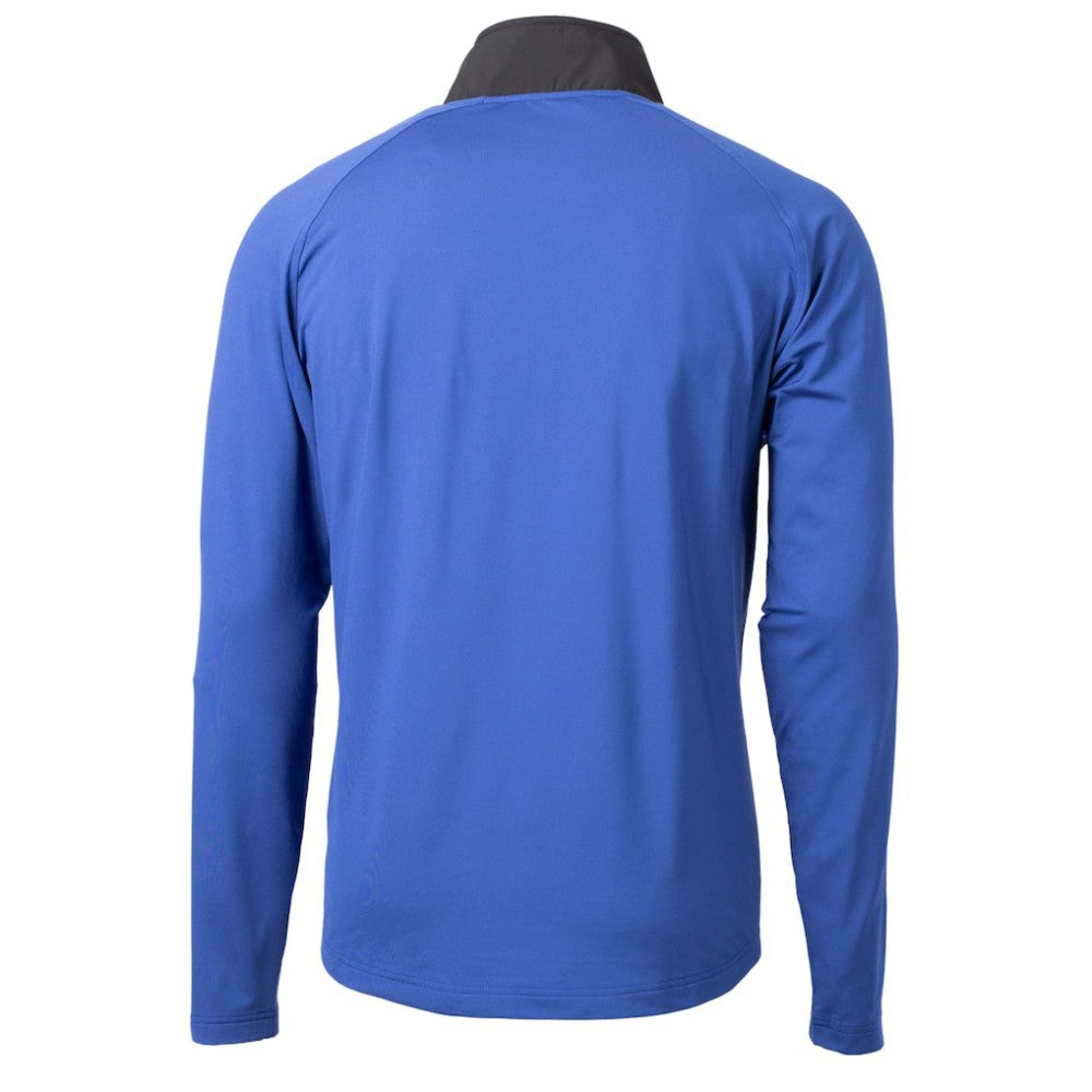 Seattle Mariners Cutter & Buck City Connect Adapt Eco Knit Hybrid Recycled Quarter-Zip Pullover Top - MLB