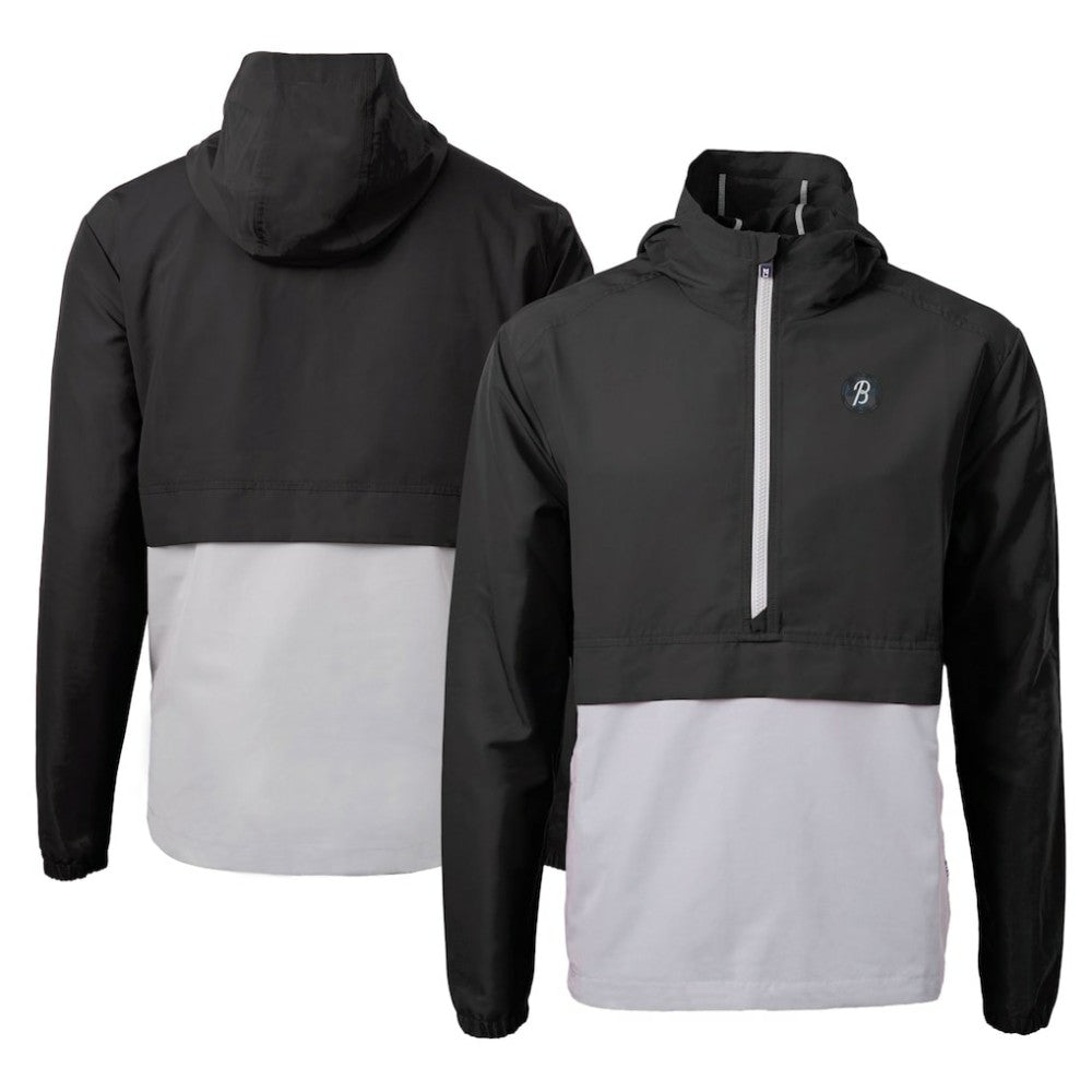 Baltimore Orioles Cutter & Buck City Connect Charter Eco Recycled Half-Zip Anorak Jacket - MLB