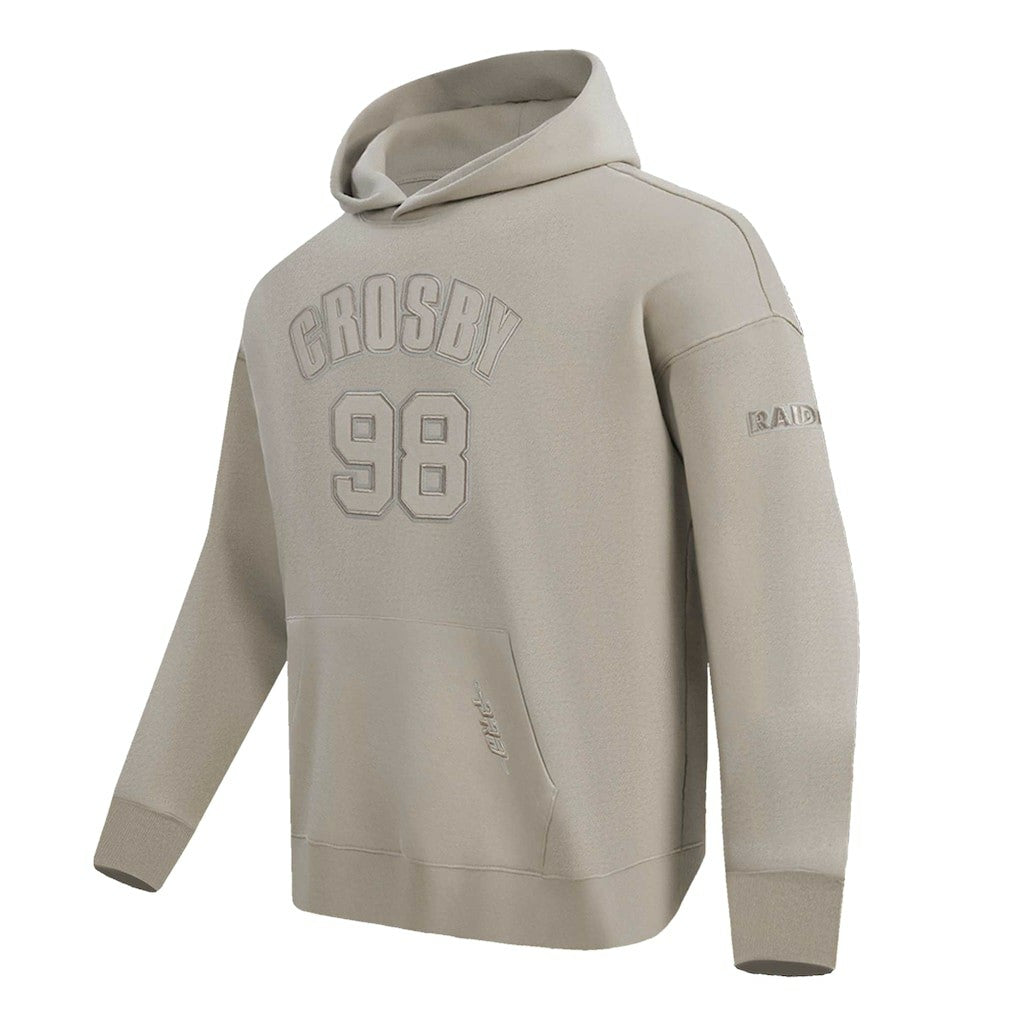 Maxx Crosby Las Vegas Raiders Pro Standard Player Name & Number Pullover Hoodie Tan | NFL