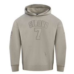 C.J. Stroud Houston Texans Pro Standard Player Name & Number Pullover Hoodie Tan | NFL