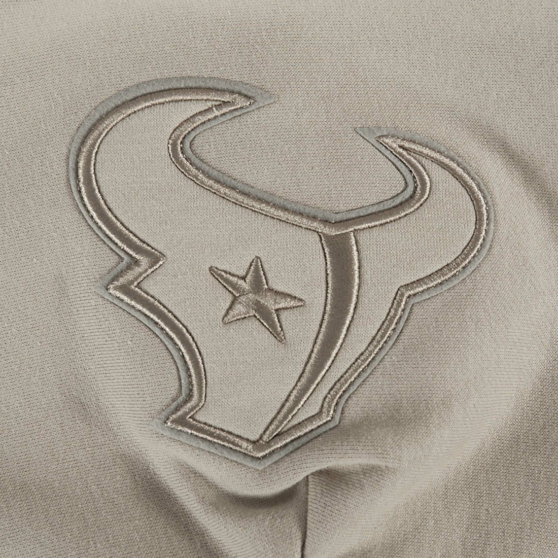 C.J. Stroud Houston Texans Pro Standard Player Name & Number Pullover Hoodie Tan | NFL