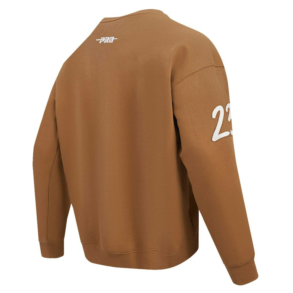 Christian McCaffrey San Francisco 49ers Pro Standard Pullover Crewneck Sweatshirt Brown | NFL