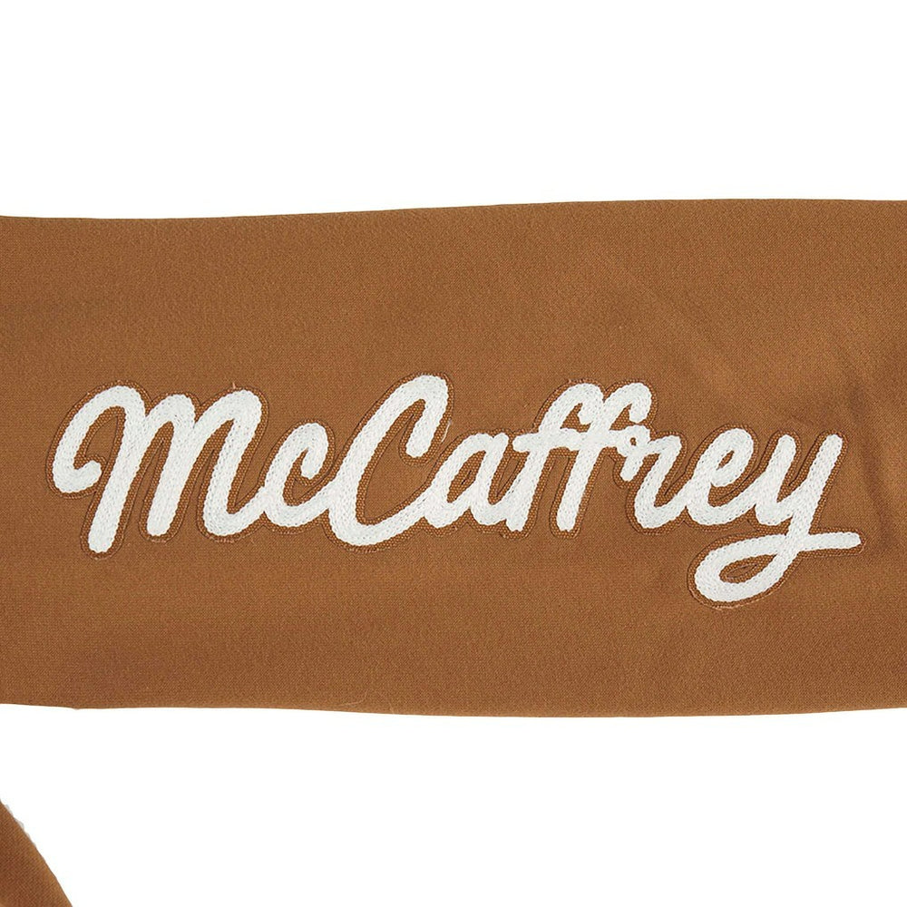 Christian McCaffrey San Francisco 49ers Pro Standard Pullover Crewneck Sweatshirt Brown | NFL