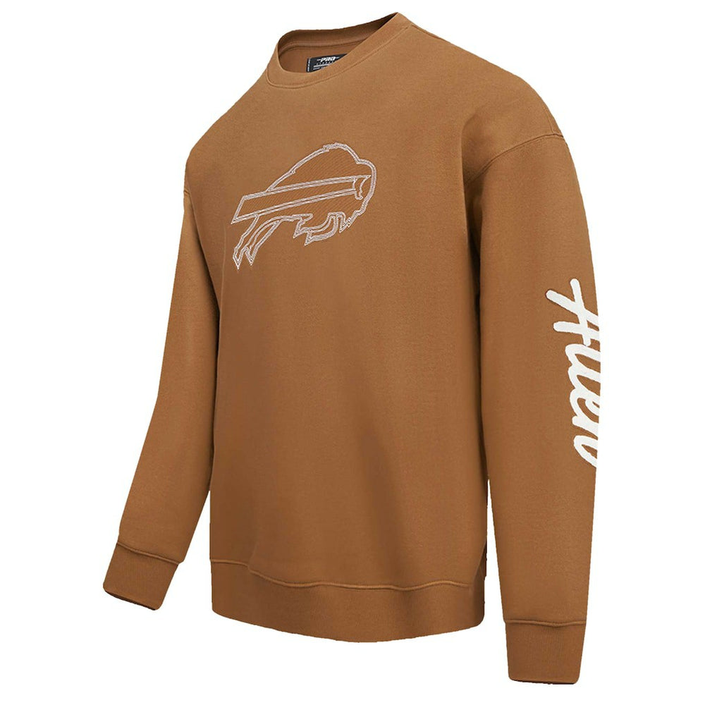 Josh Allen Buffalo Bills Pro Standard Pullover Crewneck Sweatshirt Brown | NFL