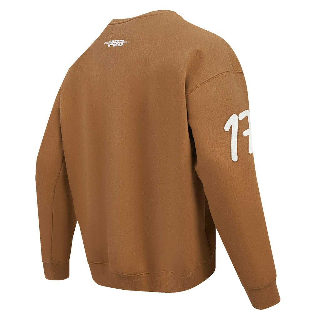 Josh Allen Buffalo Bills Pro Standard Pullover Crewneck Sweatshirt Brown | NFL