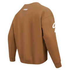 Joe Burrow Cincinnati Bengals Pro Standard Pullover Crewneck Sweatshirt Brown | NFL