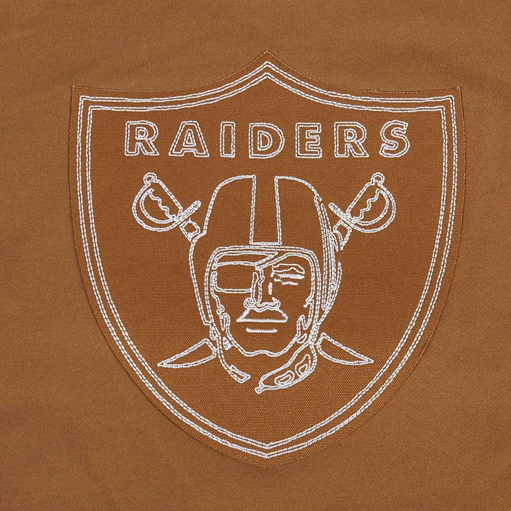 Maxx Crosby Las Vegas Raiders Pro Standard Pullover Crewneck Sweatshirt Brown | NFL