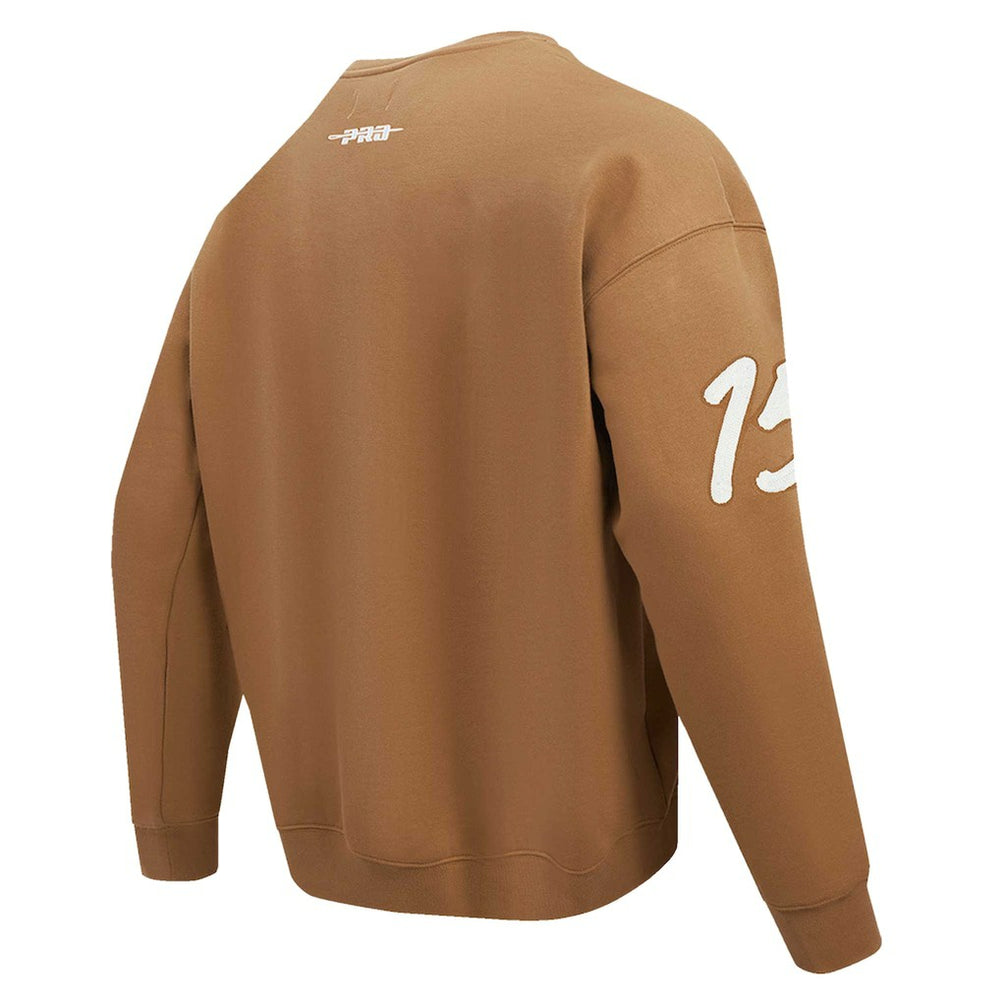 Patrick Mahomes Kansas City Chiefs Pro Standard Pullover Crewneck Sweatshirt Brown | NFL