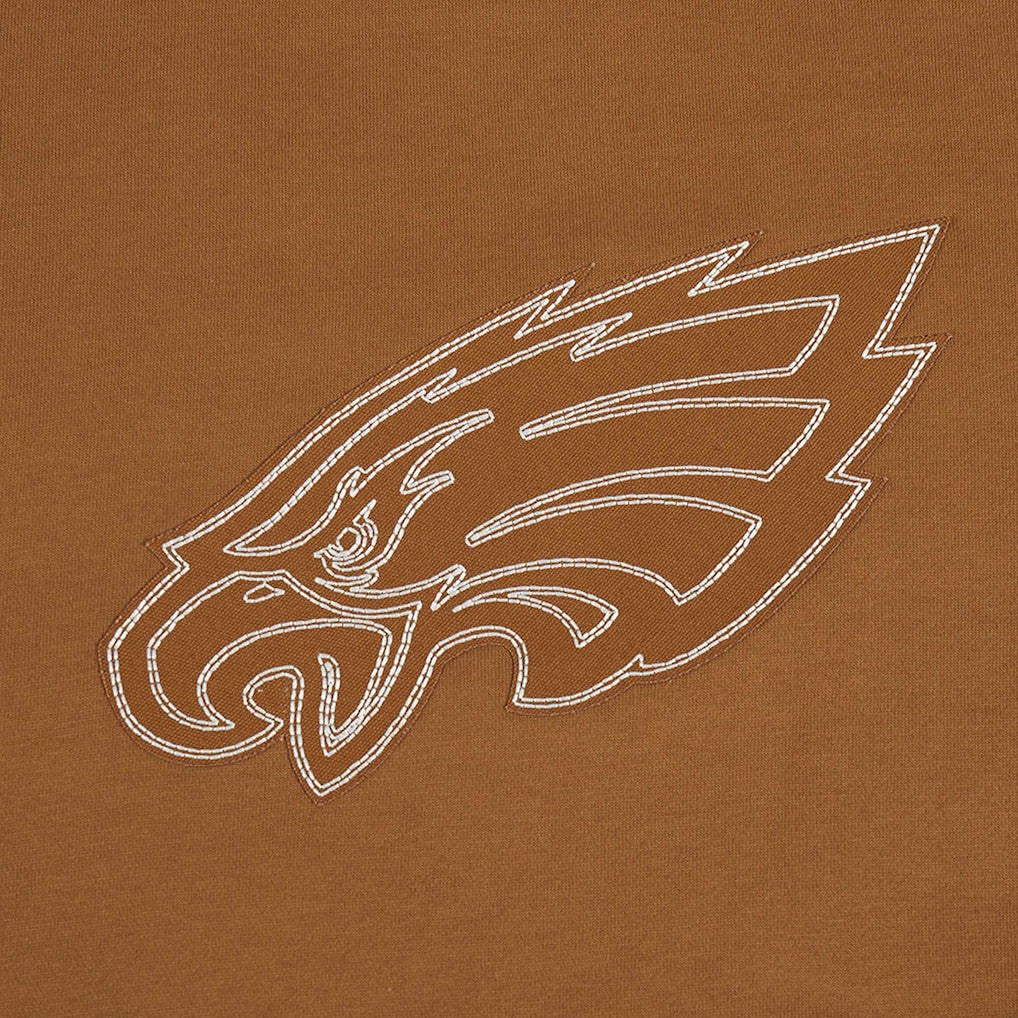 Jalen Hurts Philadelphia Eagles Pro Standard Pullover Crewneck Sweatshirt Brown | NFL