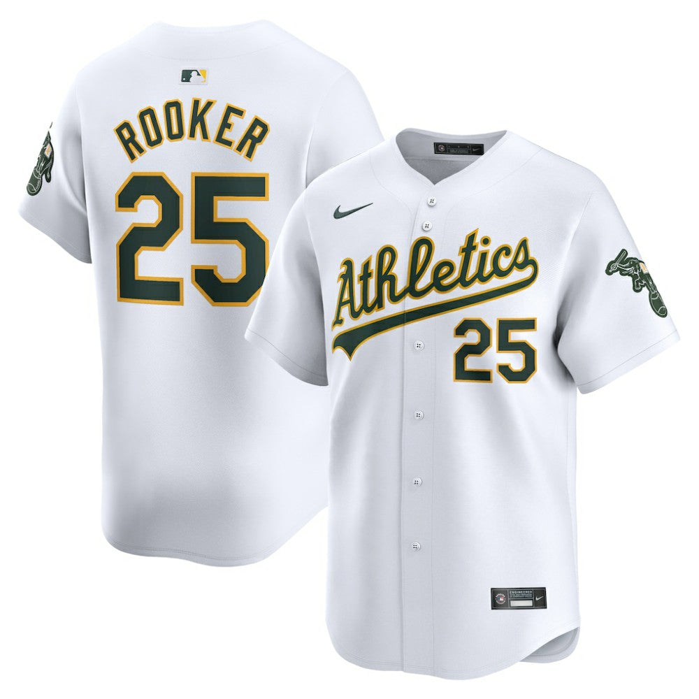 Brent Rooker Athletics Nike Home Limited Player Jersey - MLB