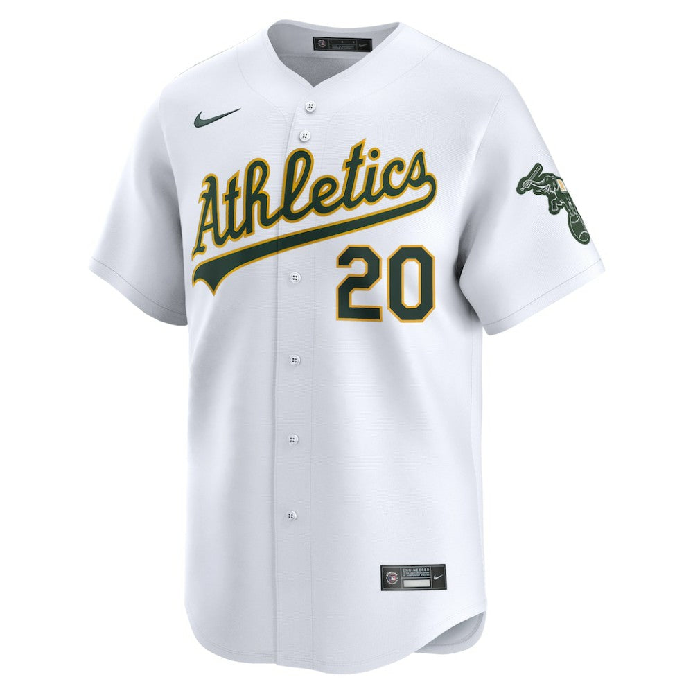 Zack Gelof Athletics Nike Home Limited Player Jersey - MLB