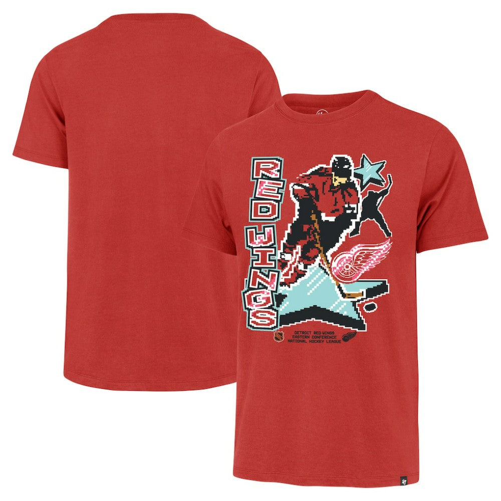 Detroit Red Wings '47 Lamp Lighter Franklin T-Shirt - Red - NHL