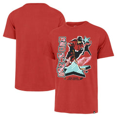 Detroit Red Wings '47 Lamp Lighter Franklin T-Shirt - Red - NHL